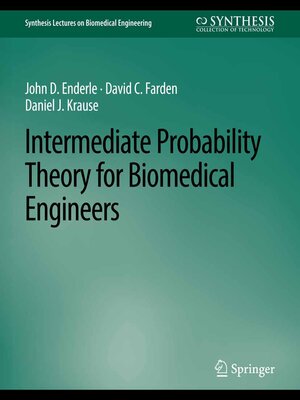 cover image of Intermediate Probability Theory for Biomedical Engineers